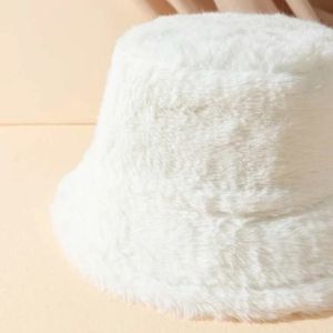 Fluffy faux fur bucket hat. Brand new!